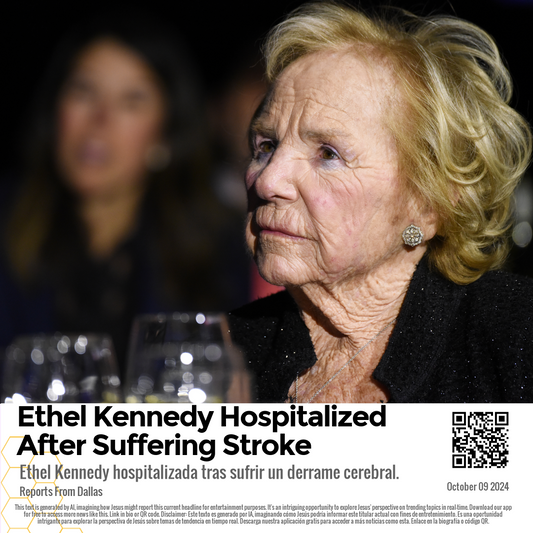 Ethel Kennedy Hospitalized After Suffering Stroke