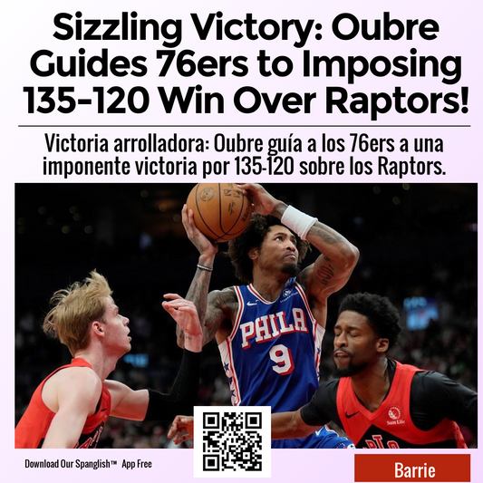 Sizzling Victory: Oubre Guides 76ers to Imposing 135-120 Win Over Raptors!