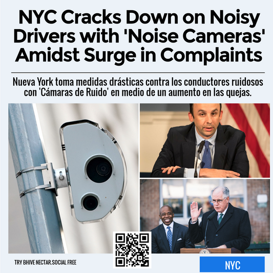 NYC Cracks Down on Noisy Drivers with 'Noise Cameras' Amidst Surge in Complaints