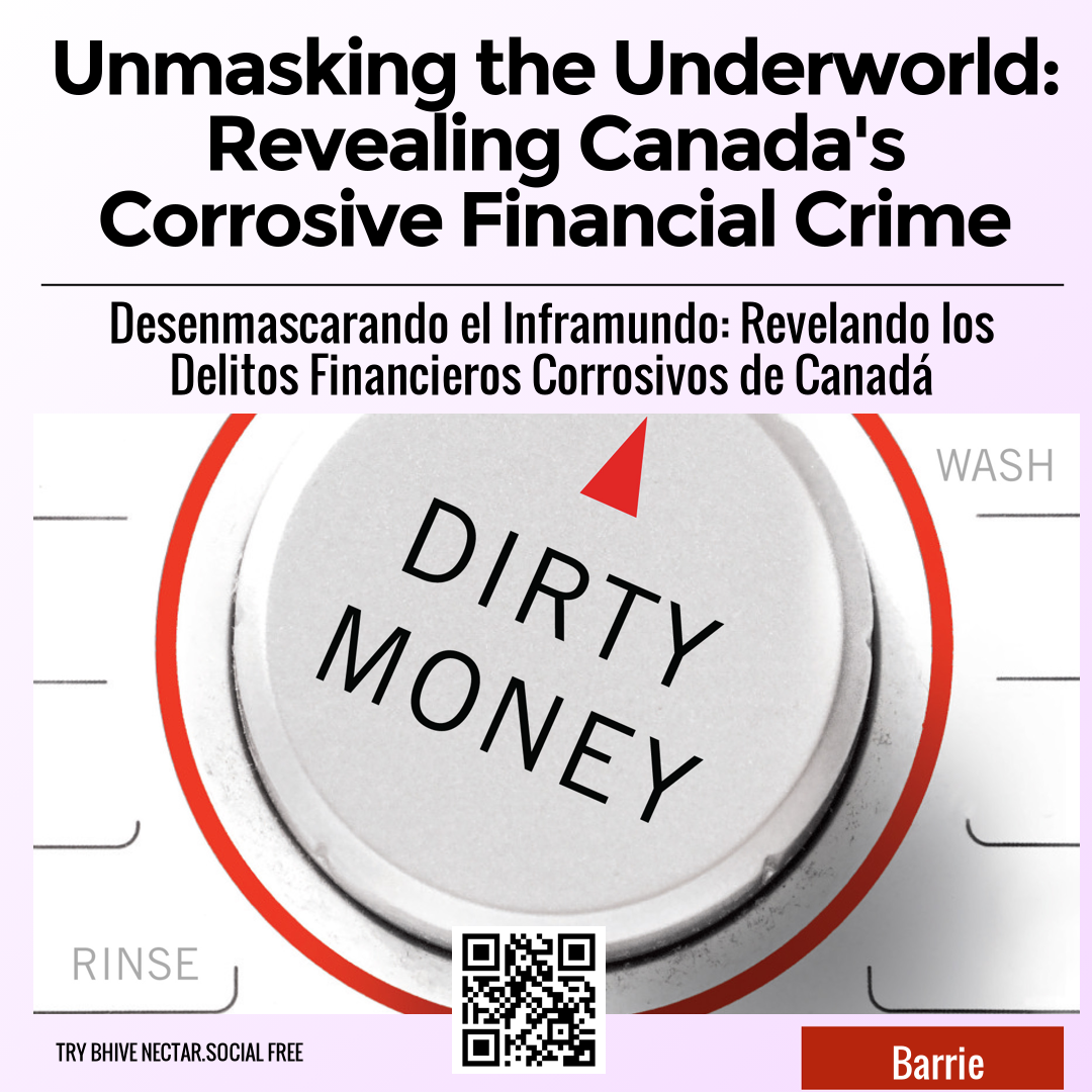 Unmasking the Underworld: Revealing Canada's Corrosive Financial Crime