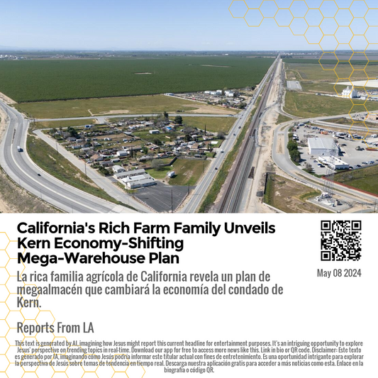 California's Rich Farm Family Unveils Kern Economy-Shifting Mega-Warehouse Plan