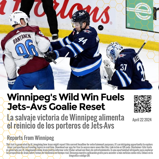 Winnipeg's Wild Win Fuels Jets-Avs Goalie Reset