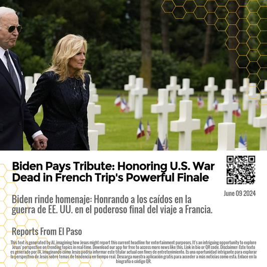 Biden Pays Tribute: Honoring U.S. War Dead in French Trip's Powerful Finale