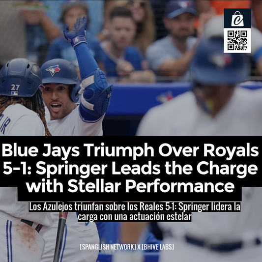 Blue Jays Triumph Over Royals 5-1: Springer Leads the Charge with Stellar Performance