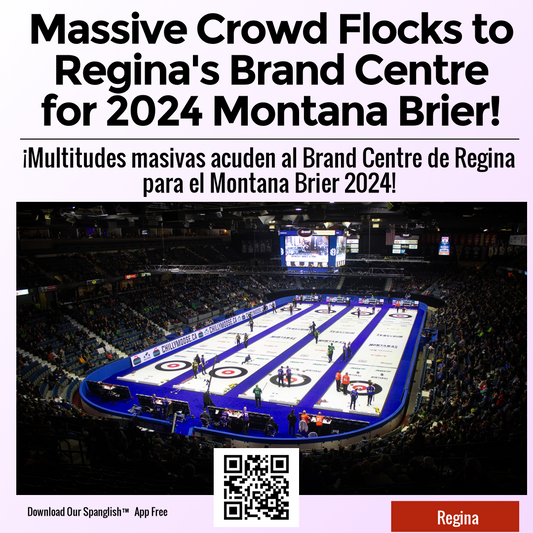 Massive Crowd Flocks to Regina's Brand Centre for 2024 Montana Brier!