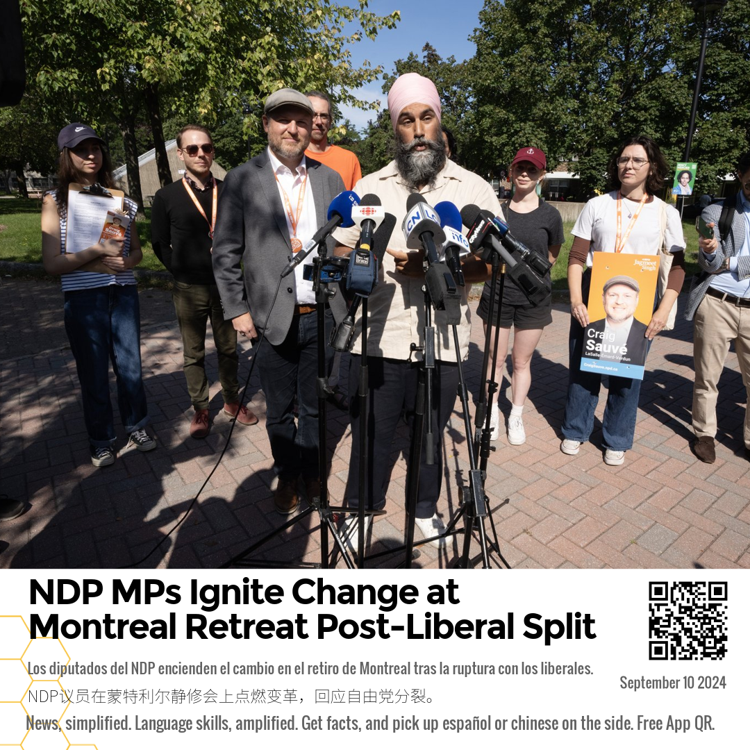 NDP MPs Ignite Change at Montreal Retreat Post-Liberal Split