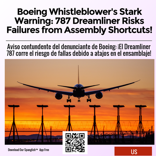 Boeing Whistleblower's Stark Warning: 787 Dreamliner Risks Failures from Assembly Shortcuts!