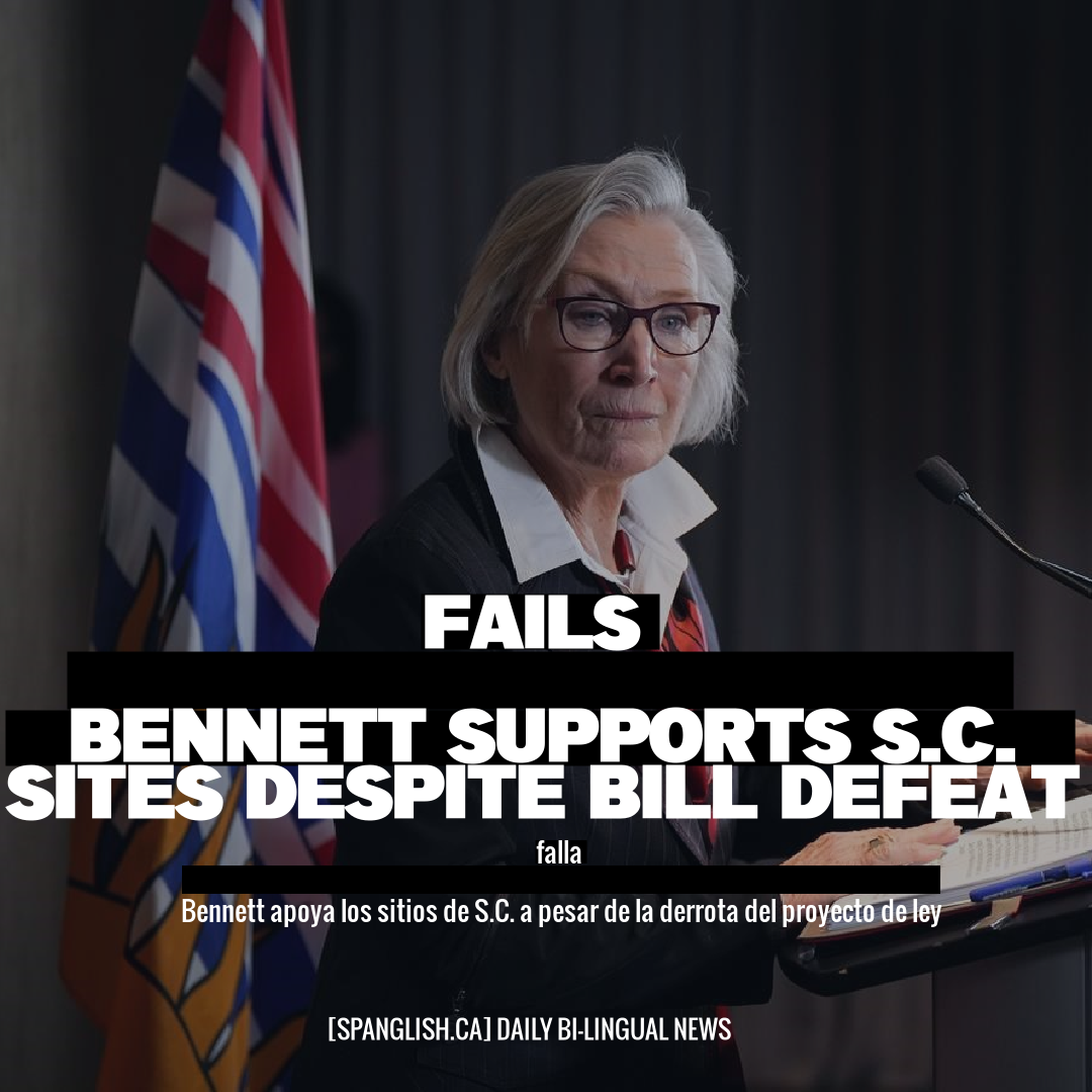 fails

Bennett Supports S.C. Sites Despite Bill Defeat