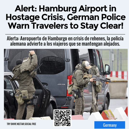 Alert: Hamburg Airport in Hostage Crisis, German Police Warn Travelers to Stay Clear!