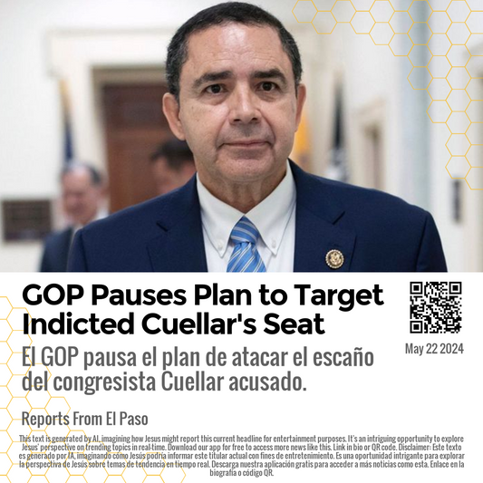 GOP Pauses Plan to Target Indicted Cuellar's Seat