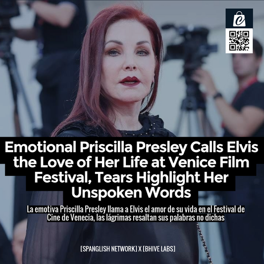 Emotional Priscilla Presley Calls Elvis the Love of Her Life at Venice Film Festival, Tears Highlight Her Unspoken Words