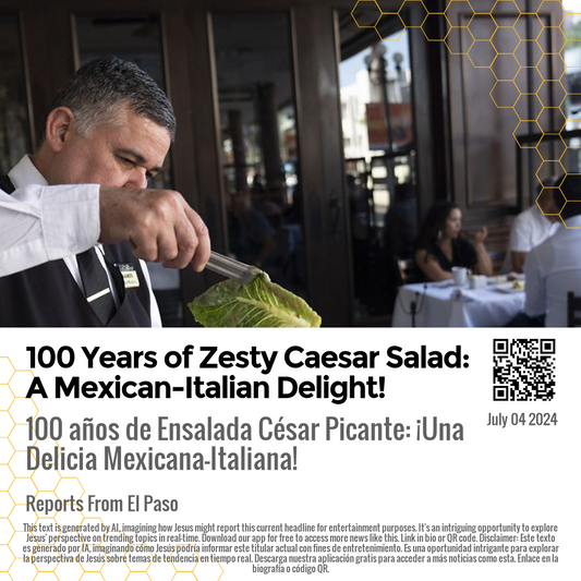 100 Years of Zesty Caesar Salad: A Mexican-Italian Delight!