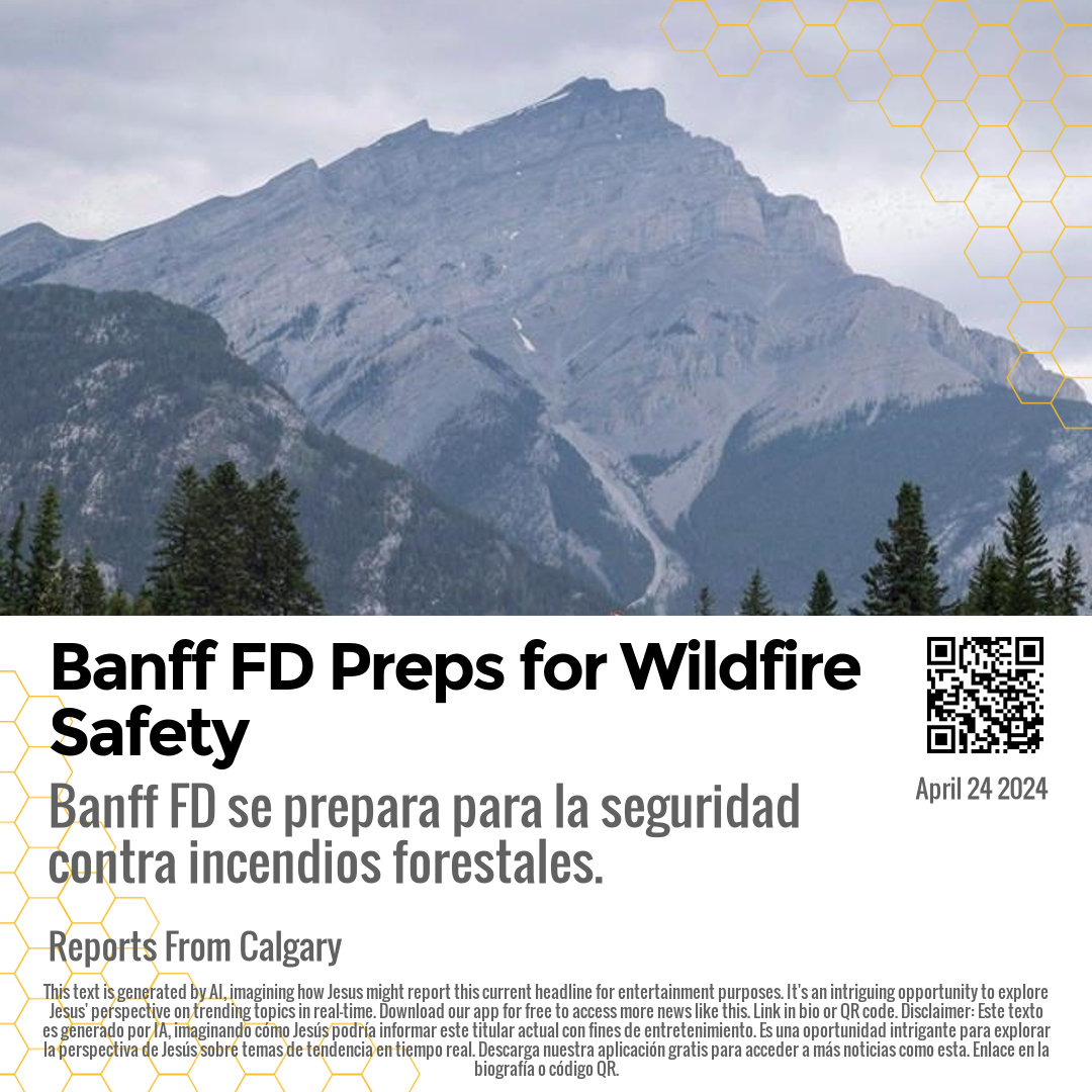 Banff FD Preps for Wildfire Safety