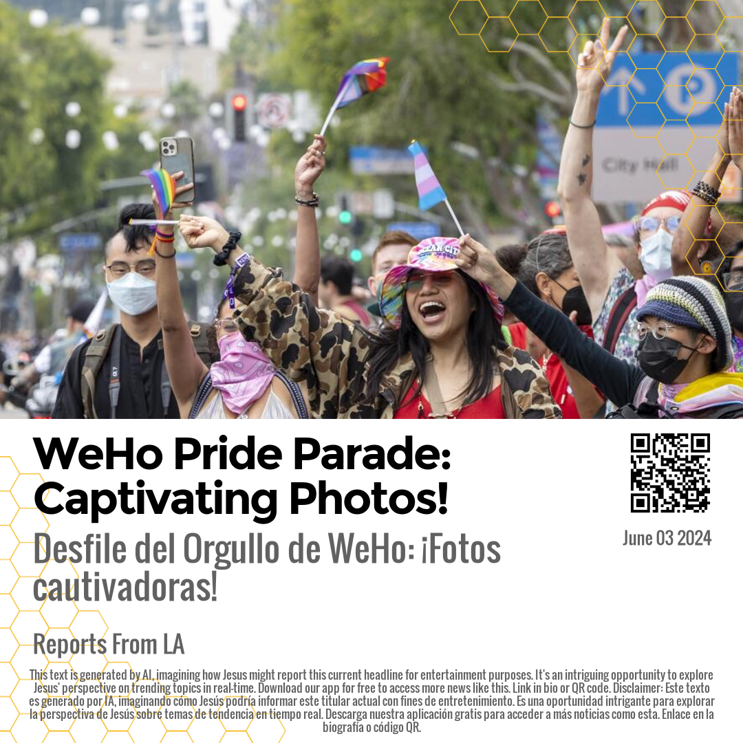 WeHo Pride Parade: Captivating Photos!