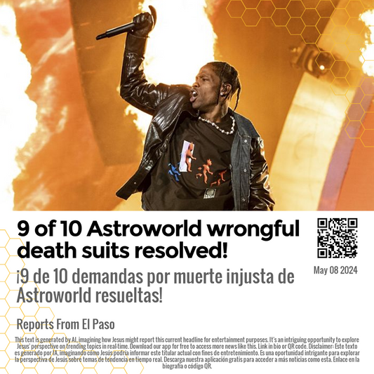 9 of 10 Astroworld wrongful death suits resolved!