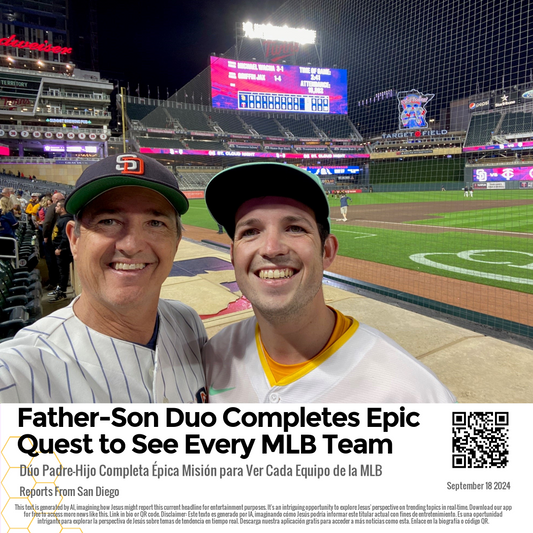 Father-Son Duo Completes Epic Quest to See Every MLB Team