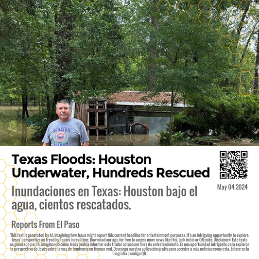 Texas Floods: Houston Underwater, Hundreds Rescued