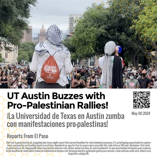 UT Austin Buzzes with Pro-Palestinian Rallies!