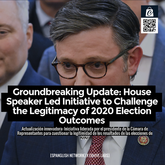 Groundbreaking Update: House Speaker Led Initiative to Challenge the Legitimacy of 2020 Election Outcomes