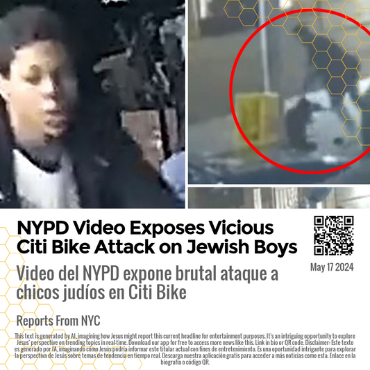 NYPD Video Exposes Vicious Citi Bike Attack on Jewish Boys