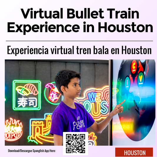 Virtual Bullet Train Experience in Houston