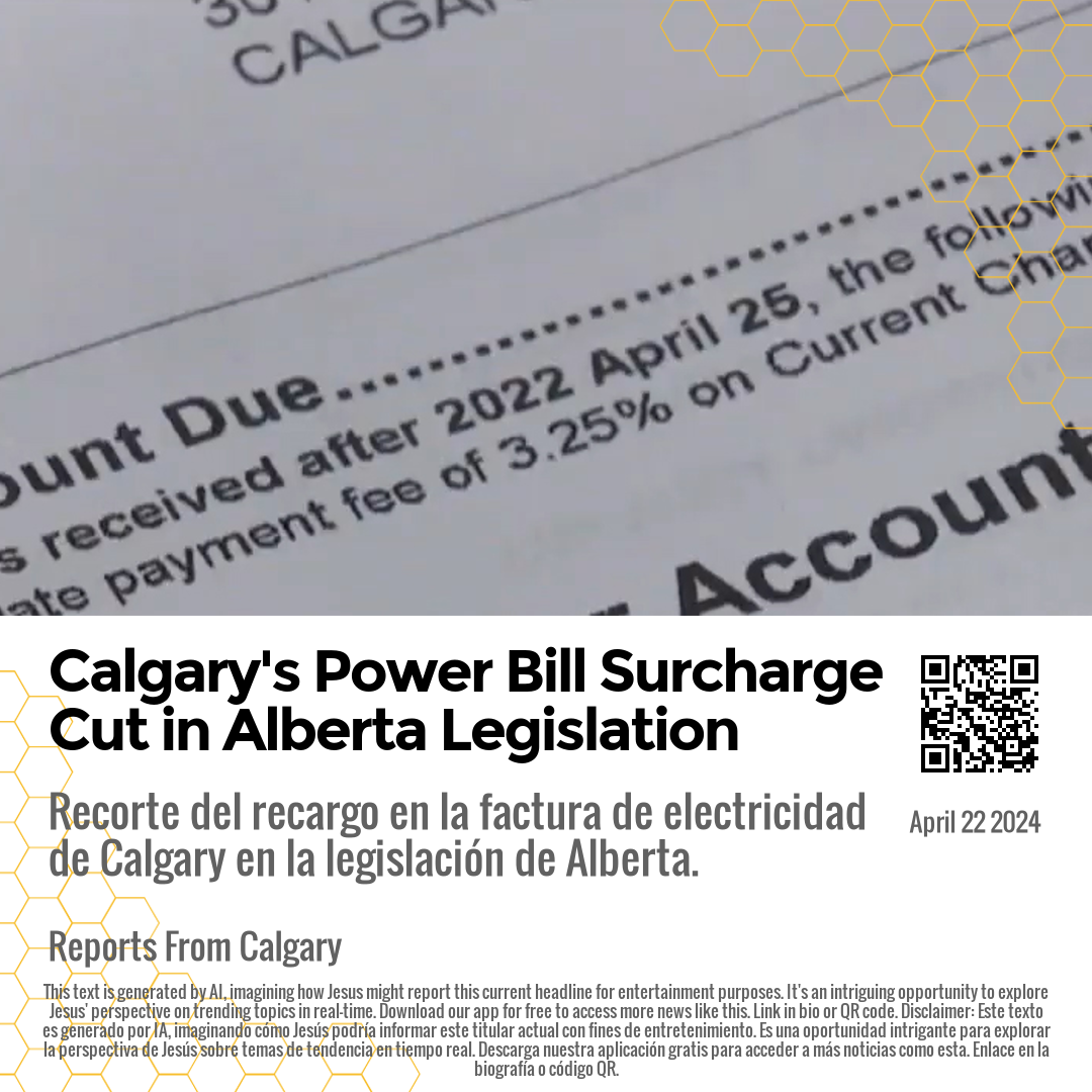 Calgary's Power Bill Surcharge Cut in Alberta Legislation