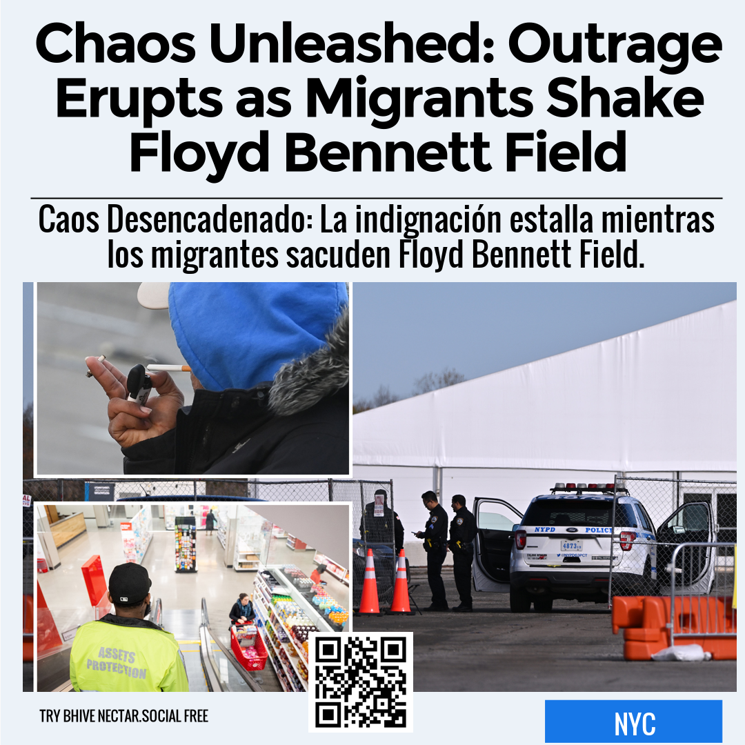 Chaos Unleashed: Outrage Erupts as Migrants Shake Floyd Bennett Field