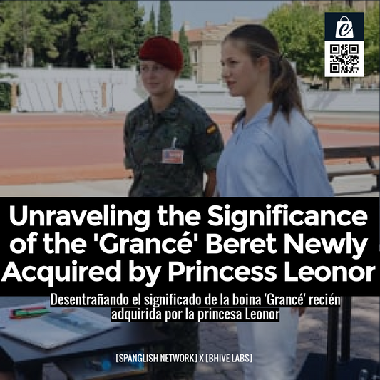 Unraveling the Significance of the 'Grancé' Beret Newly Acquired by Princess Leonor