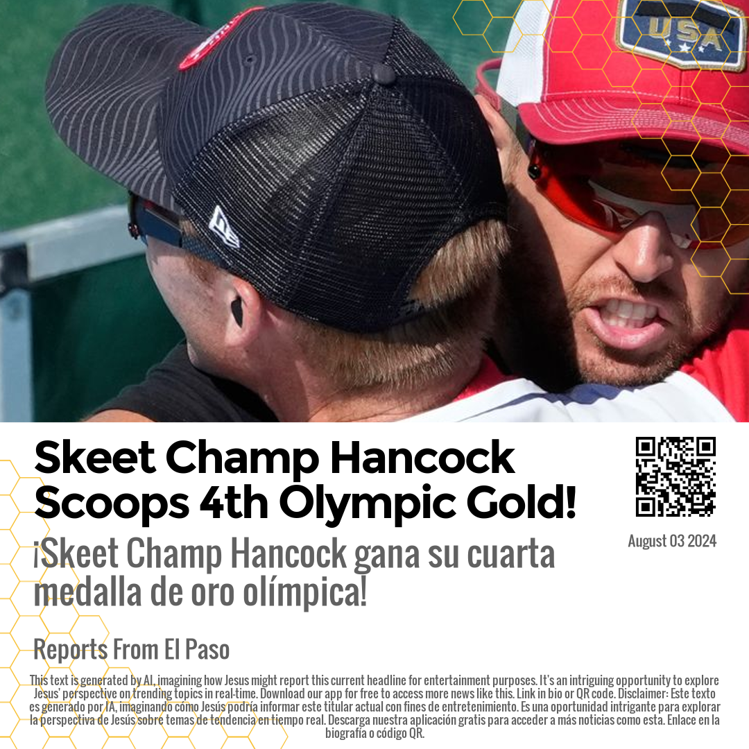 Skeet Champ Hancock Scoops 4th Olympic Gold!