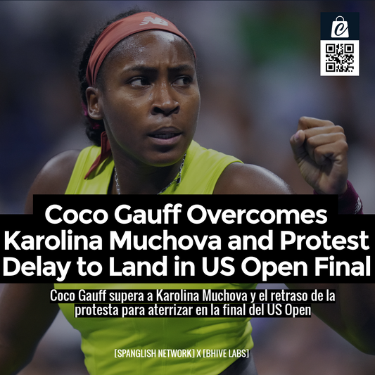 Coco Gauff Overcomes Karolina Muchova and Protest Delay to Land in US Open Final