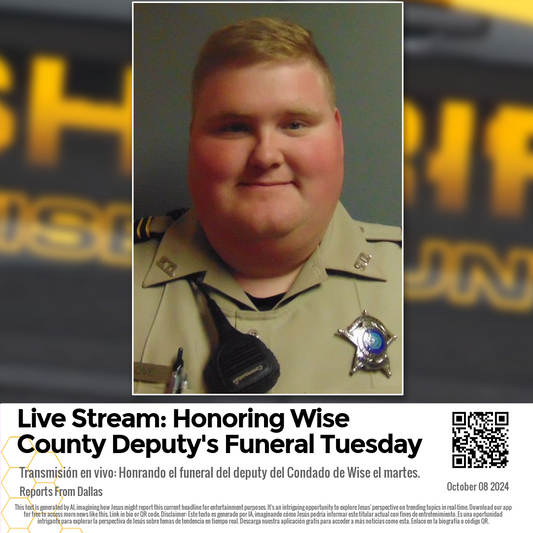 Live Stream: Honoring Wise County Deputy's Funeral Tuesday