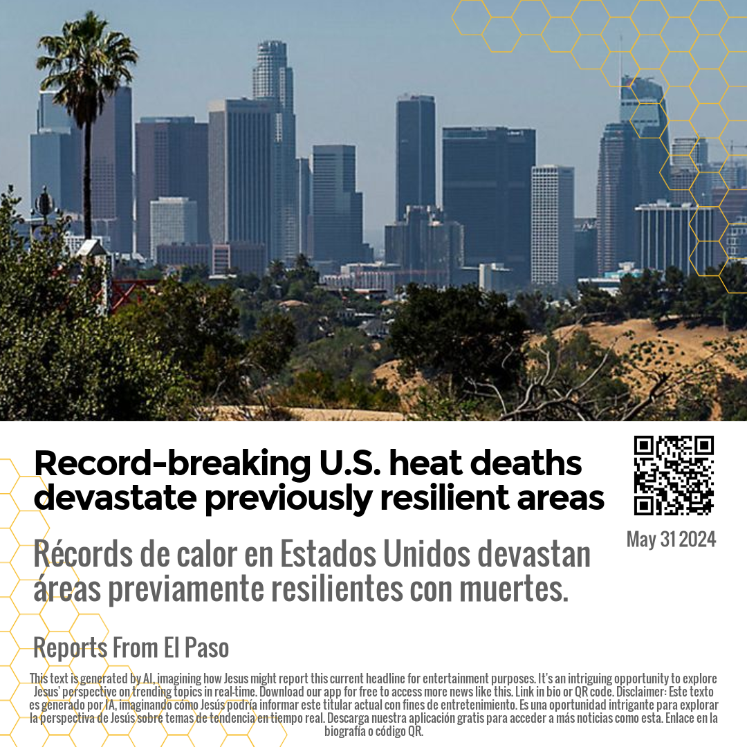 Record-breaking U.S. heat deaths devastate previously resilient areas