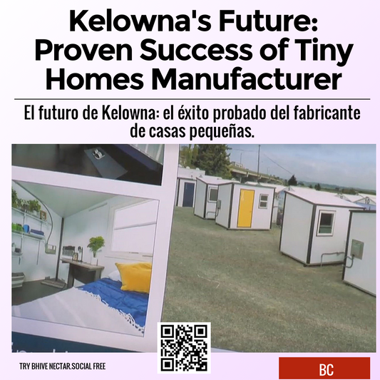 Kelowna's Future: Proven Success of Tiny Homes Manufacturer