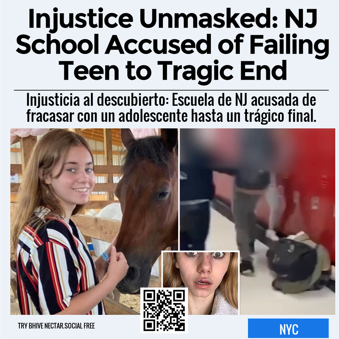 Injustice Unmasked: NJ School Accused of Failing Teen to Tragic End