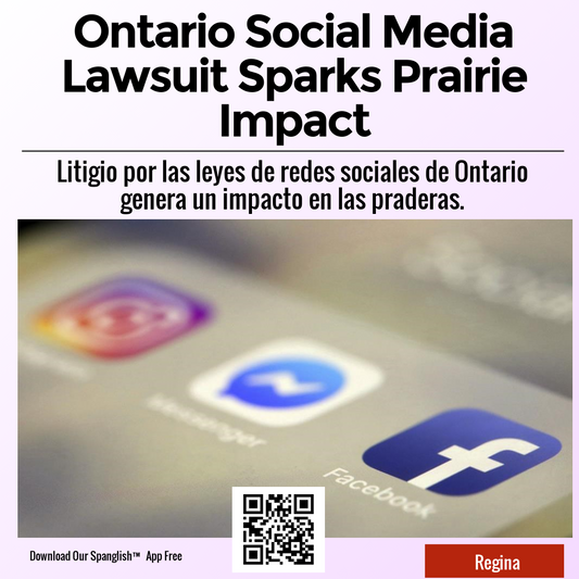 Ontario Social Media Lawsuit Sparks Prairie Impact