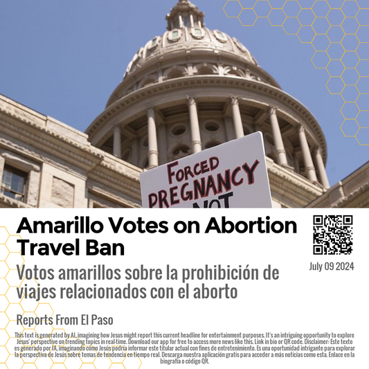 Amarillo Votes on Abortion Travel Ban