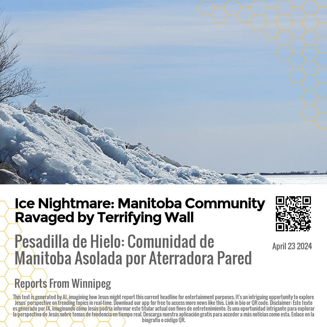 Ice Nightmare: Manitoba Community Ravaged by Terrifying Wall