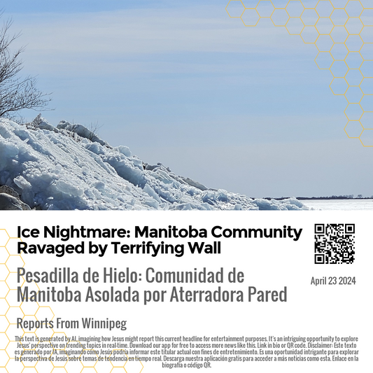 Ice Nightmare: Manitoba Community Ravaged by Terrifying Wall