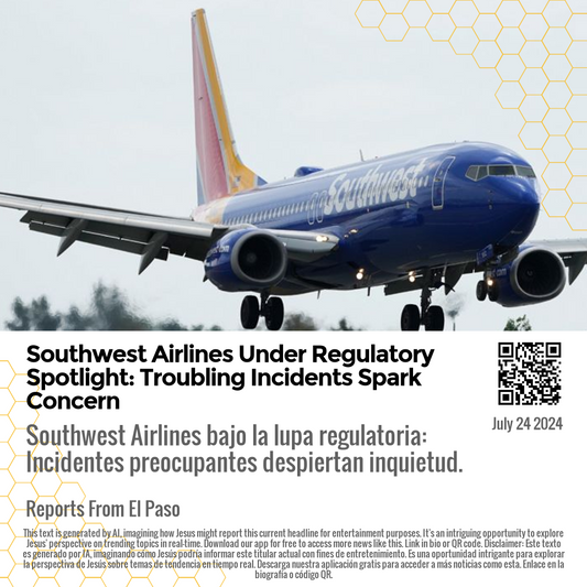 Southwest Airlines Under Regulatory Spotlight: Troubling Incidents Spark Concern