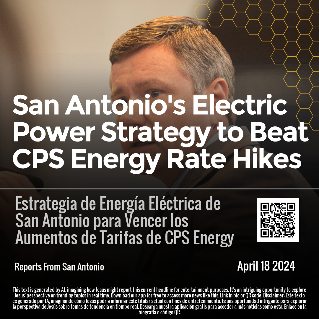 San Antonio's Electric Power Strategy to Beat CPS Energy Rate Hikes