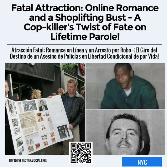 Fatal Attraction: Online Romance and a Shoplifting Bust - A Cop-killer's Twist of Fate on Lifetime Parole!