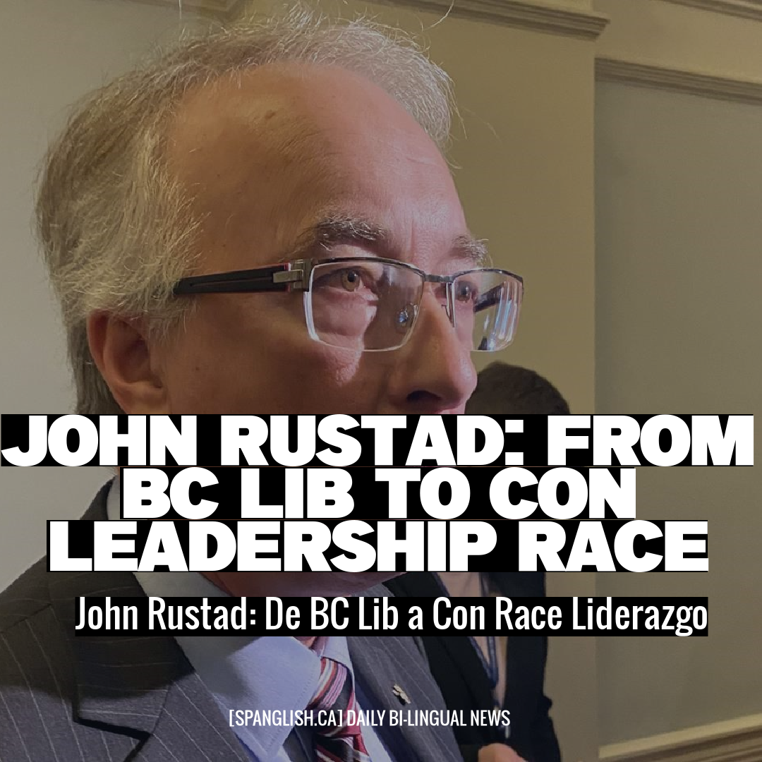 John Rustad: From BC Lib to Con Leadership Race