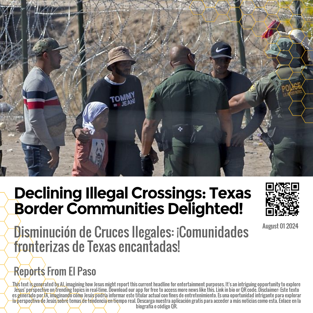 Declining Illegal Crossings: Texas Border Communities Delighted!