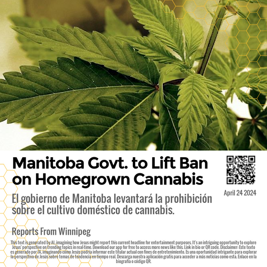 Manitoba Govt. to Lift Ban on Homegrown Cannabis