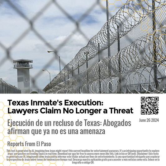 Texas Inmate's Execution: Lawyers Claim No Longer a Threat