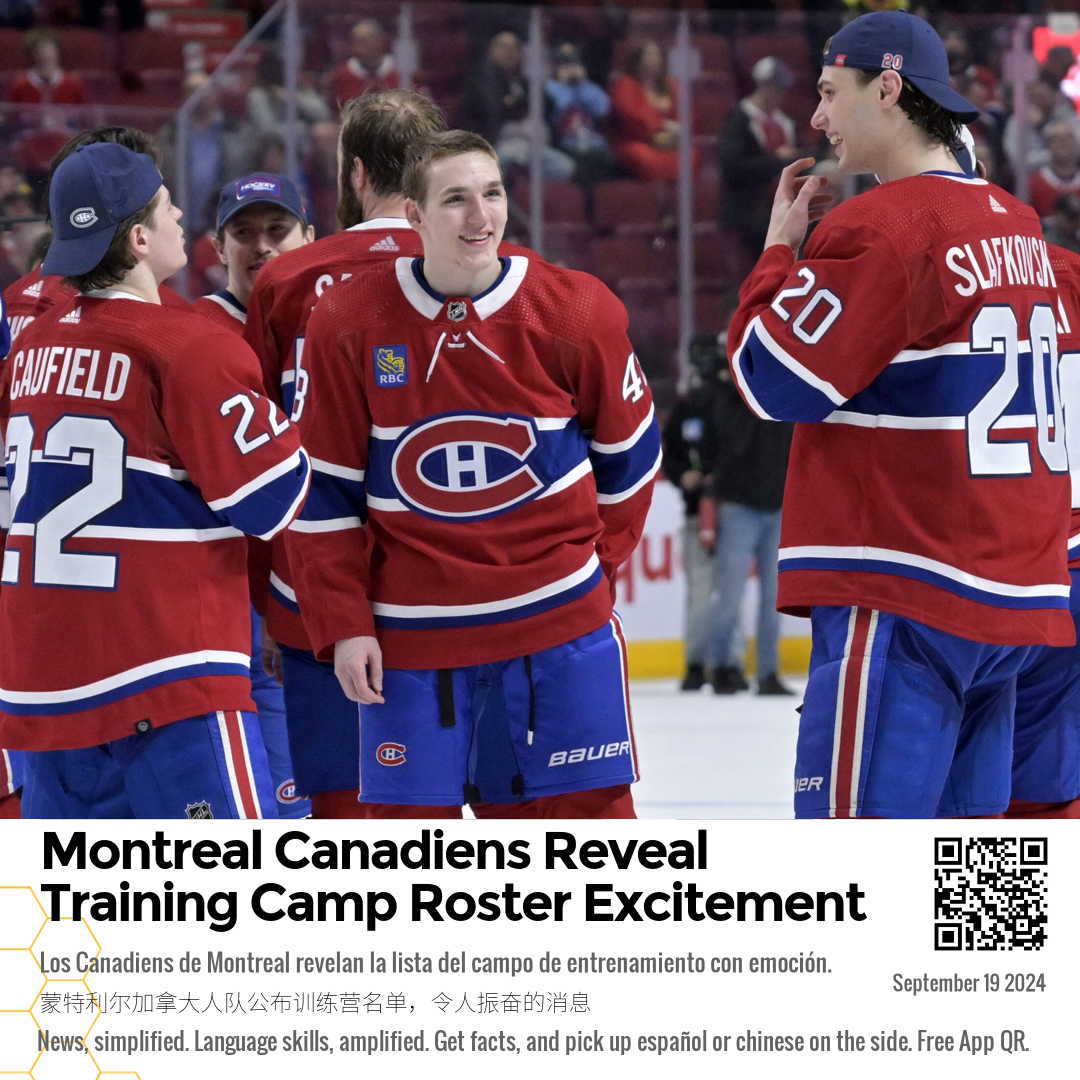 Montreal Canadiens Reveal Training Camp Roster Excitement