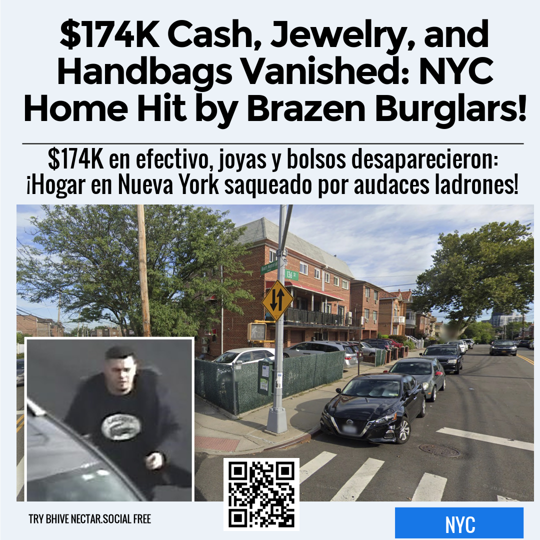 $174K Cash, Jewelry, and Handbags Vanished: NYC Home Hit by Brazen Burglars!