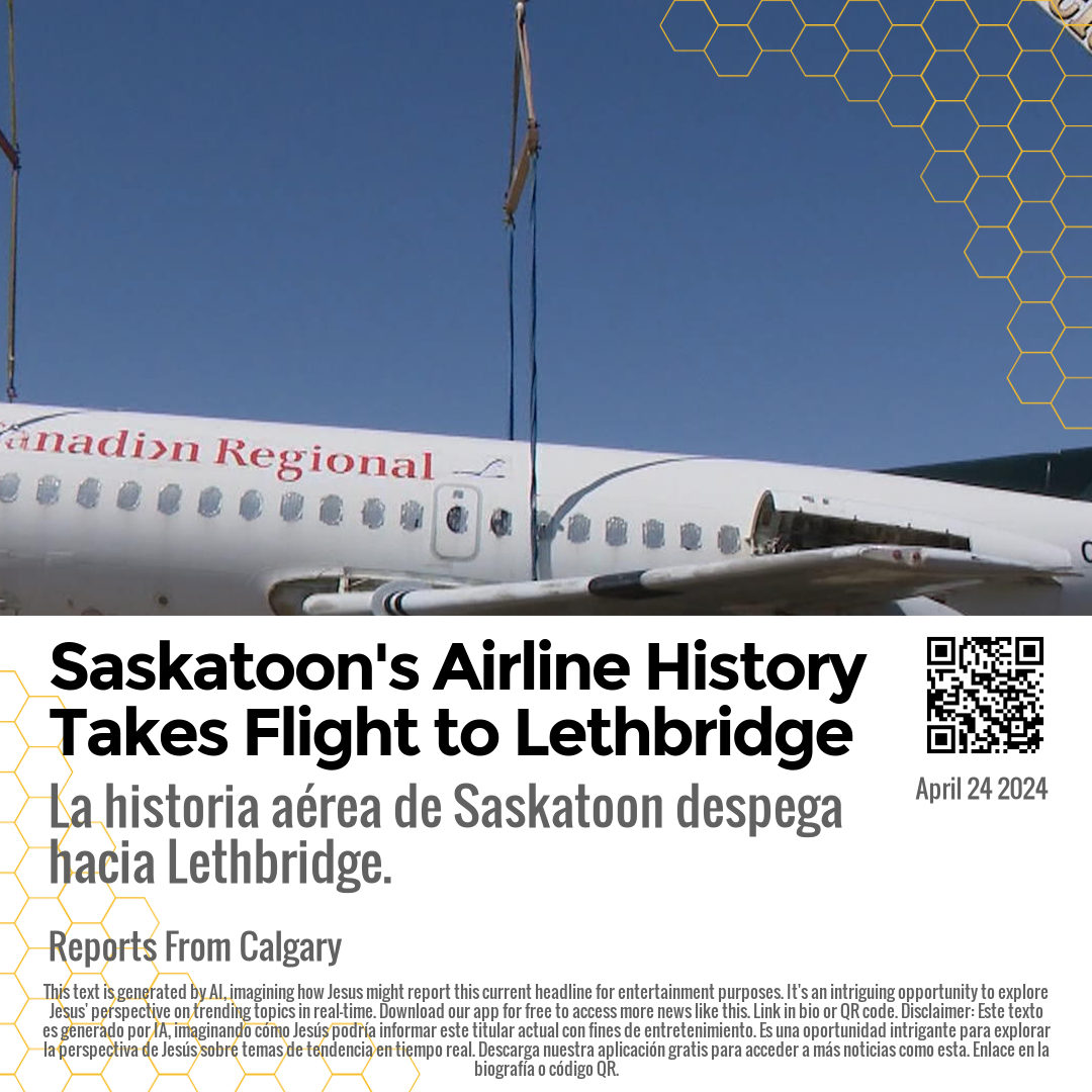 Saskatoon's Airline History Takes Flight to Lethbridge