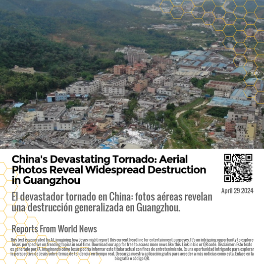 China's Devastating Tornado: Aerial Photos Reveal Widespread Destruction in Guangzhou