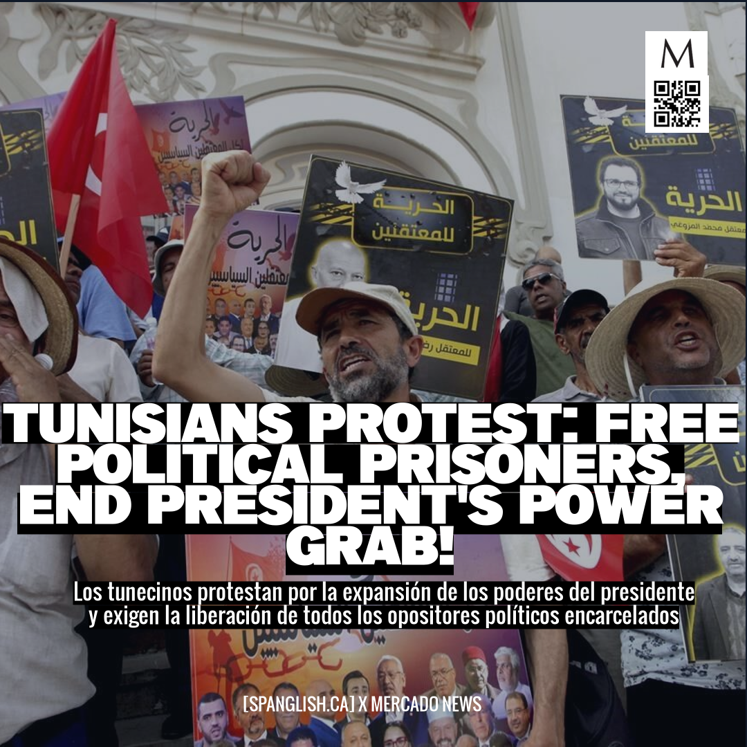 Tunisians Protest: Free Political Prisoners, End President's Power Grab!